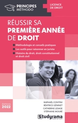 Réussir sa première année de droit - Raphaël Contini