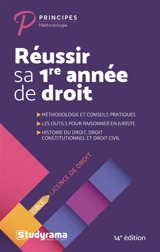 Réussir sa première année de droit - Raphaël Contini