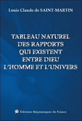 Tableau naturel des rapports qui existent entre Dieu, l'homme et l'Univers - Louis-Claude de Saint-Martin