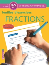 Fractions : feuilles d'exercices : CE2-3e primaire, 8-9 ans - Emy Geyskens