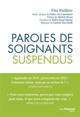 Paroles de soignants suspendus - Elsa Ruillère