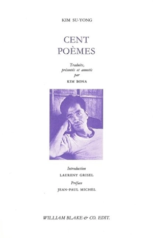 Cent poèmes - Kim Su-Yong