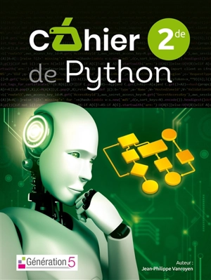 Cahier de Python 2de - Jean-Philippe Vanroyen