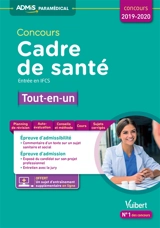 Concours cadre de santé : entrée en IFCS, tout-en-un : concours 2019-2020 - Josseline Jacques