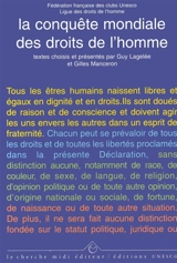 La conquête mondiale des Droits de l'homme