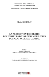 La protection des droits des porteurs de valeurs mobilières donnant accès au capital - Marine Michineau