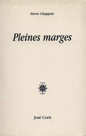 Pleines marges - Pierre Chappuis