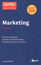 Marketing : BTS, DUT, licence, master - Ulrike Mayrhofer