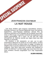 La Nuit rouge - Jean-François Coatmeur