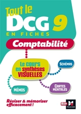 Tout le DCG 9 : mémo cartes : révision 2022-2023 - Alain Burlaud