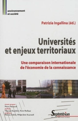 Universités et enjeux territoriaux : une comparaison internationale de l'économie de la connaissance