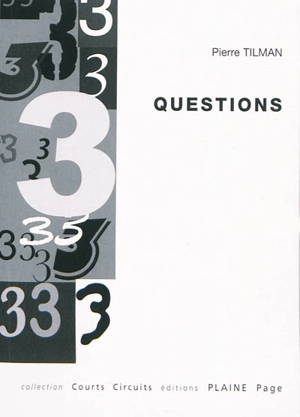Questions - Pierre Tilman