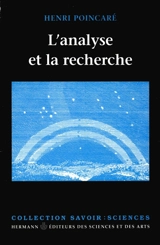 L'Analyse et la recherche - Henri Poincaré