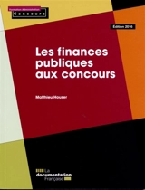 Les finances publiques aux concours - Matthieu Houser