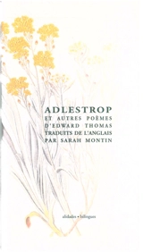 Adelstrop : & autres poèmes d'un temps de guerre - Edward Thomas