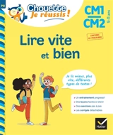 Lire vite et bien CM1, CM2, 9-11 ans : je lis mieux, plus vite, différents types de textes : conforme au programme - Nicole Amram