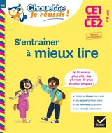 S'entrainer à mieux lire CE1, CE2, 7-9 ans : je lis mieux, plus vite, des phrases de plus en plus longues : conforme au programme - Nicole Amram