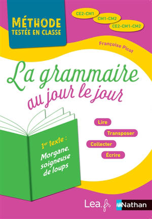 La grammaire au jour le jour, CE2-CM1, CM1-CM2, CE2-CM1-CM2 : programme 2018 - Françoise Picot
