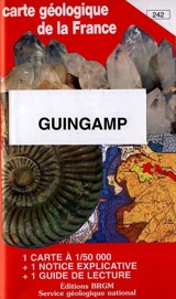 Guingamp : carte géologique de la France à 1/50 000, 242 - E. Egal