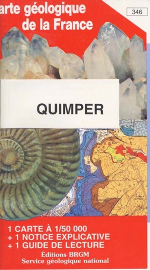 Quimper : carte géologique de la France à 1/50 000, 346 - François Bechennec