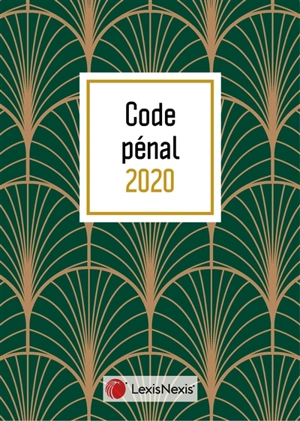 Code pénal 2020 : jaquette Art déco
