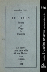 Le citadin : poème ou Eloge de Bruxelles - Odilon-Jean Périer
