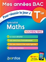 Maths spécialité terminale : nouveau bac - Fabien Aoustin