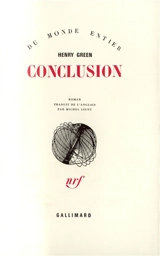 Conclusion - Henry Green