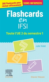 Flashcards en IFSI : toute l'UE 2 du semestre 1 - Julie Violet