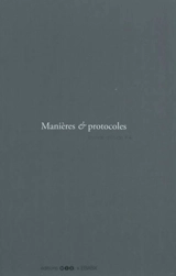 Manières & protocoles : journée d'étude # 4