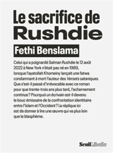 Le sacrifice de Rushdie - Fethi Benslama