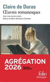 Oeuvres romanesques - Claire de Duras