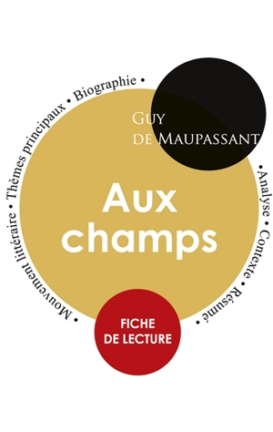 Fiche de lecture Aux champs (Etude intégrale) - Guy de Maupassant