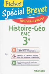 Histoire géo, EMC 3e : nouveau brevet - Nadine Daboval