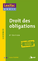 Droit des obligations - Gulsen Yildirim