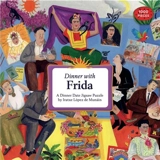 Dinner with Frida A 1000 Piece Dinner Date Jigsaw Puzzle - Iratxe Lopez de Munain