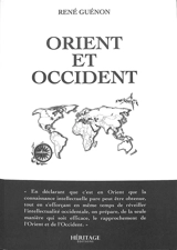 Orient et Occident - René Guénon
