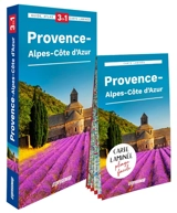Provence-Alpes-Côte d'Azur : 3 en 1 : guide, atlas, carte - Magdalena Wolak