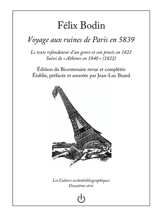 Voyage aux ruines de Paris en 5839 : le texte refondateur d'un genre et son procès en 1822. Athènes en 1840 (1822) - Félix Bodin