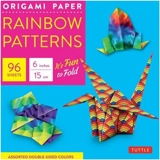 Origami Paper Rainbow Patterns 6" - Tuttle