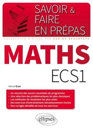 Maths ECS1 - Hervé Gras