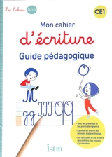Mon cahier d'écriture CE1 : guide pédagogique - Sophie Billard-Autret
