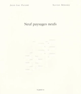 Neuf paysages neufs - Jean-Luc Parant