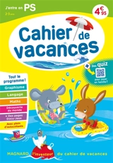 Cahier de vacances j'entre en PS, 2-3 ans : tout le programme ! - Aurélie Viollier-Perrot