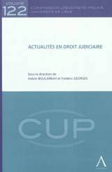 Actualités en droit judiciaire