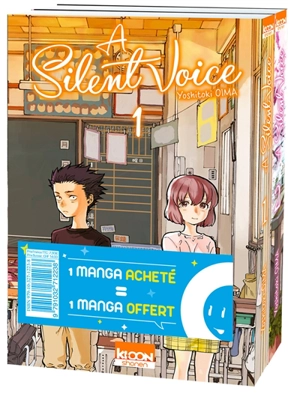 A silent voice : pack offre découverte volumes 1 et 2 - Yoshitoki Oima
