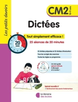 Dictées CM2, 10-11 ans : 25 séances de 20 minutes - Pierre Tribouillard