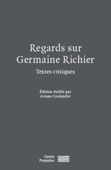 Regards sur Germaine Richier : textes critiques