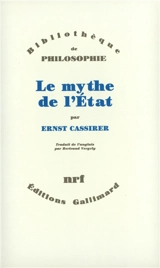 Le mythe de l'Etat - Ernst Cassirer