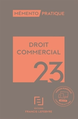 Droit commercial : 2023 - Barthélémy Mercadal
